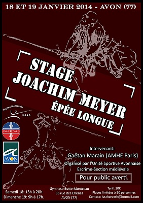 Stage Fontainebleau Joachim Meyer